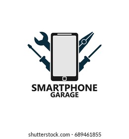 Phone Repair Logo Template Design