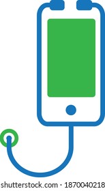 phone repair logo vector design