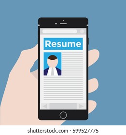 phone with resume
