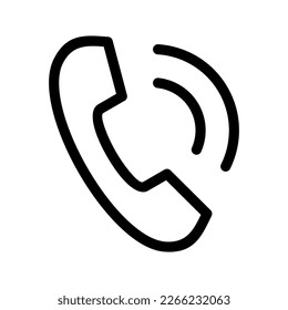 Phone Ring Icon Vector Symbol Design Illustration