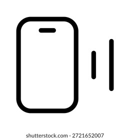 Ilustração de Design de Símbolo de Vetor de Ícone de Anel de Telefone