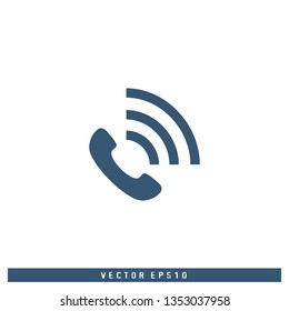 phone with ringing icon symbol