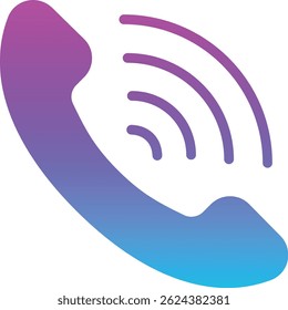 Phone Ringing vector icon. Can be used for printing, mobile and web applications.
