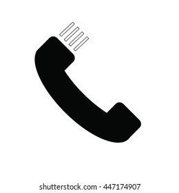 The phone rings