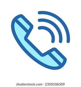 Phone ringssymbol icon vector design illustration