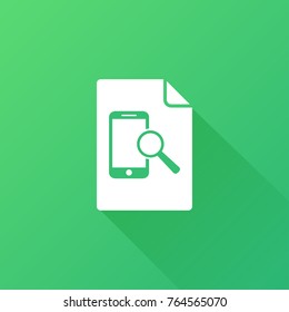 phone and search icon