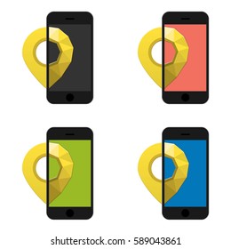 phone and search point