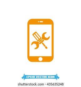 Phone service icon vector illustration eps10