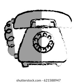 phone service isolated icon