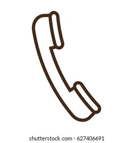 phone service isolated icon