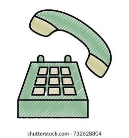 phone service isolated icon