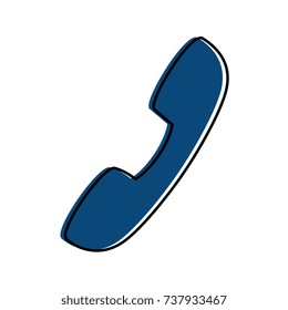 phone service isolated icon