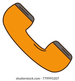 phone service isolated icon