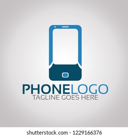 Phone Service Logo Template