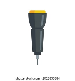 Phone service tool icon. Flat illustration of phone service tool vector icon isolated on white background