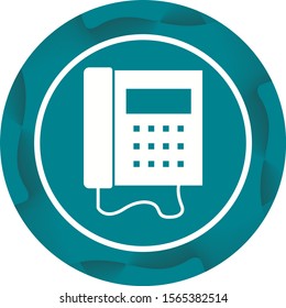 Phone set filled vector icon