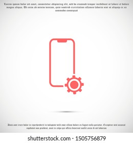 phone settings vector icon settings for online settings vector icon for people vector icon