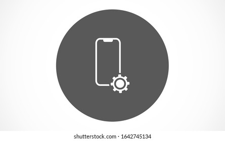 phone settings vector icon settings for online settings vector icon for people vector icon
