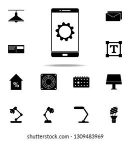 phone setup icon. web icons universal set for web and mobile