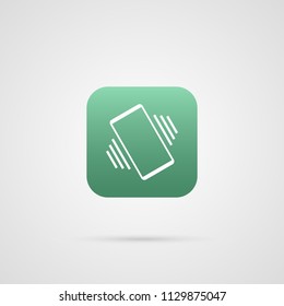 phone shake icon app vector