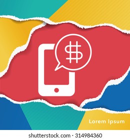 phone shopping icon