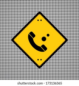 phone sign general symbol needed for use 
