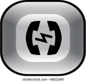 phone sign icon button