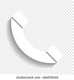 White Telephone Icon Images Stock Photos Vectors Shutterstock