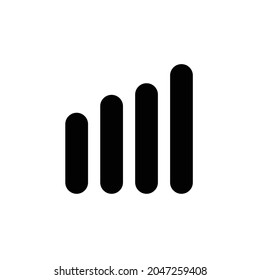 Phone Signal Coverage Indicator Bars logo icon 