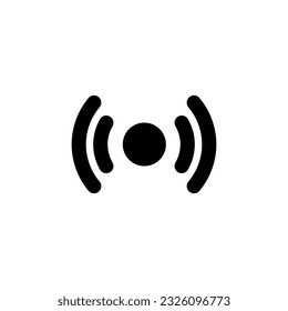 Phone signal level, line web or mobile interface vector icon