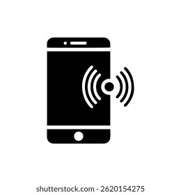 Phone with Signal Line and Connected Data Network