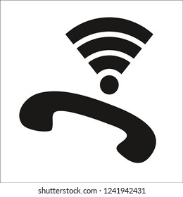 phone signal vector icon