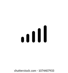 Phone signal, wireless vector icon