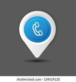 Phone sign,vector