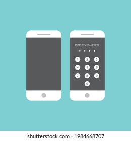 vector de clip de arte simple de teléfono
