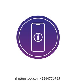 Phone simple flat icon. Can be used for printing, mobile and web applications.