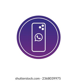 Icono plano simple del teléfono. Se puede usar para imprimir, móviles y aplicaciones web.