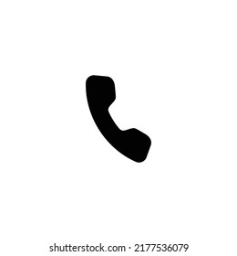 Phone simple flat icon design vector