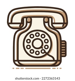 Phone Simple Icon. Vector Illustration.