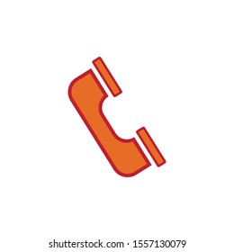 phone simple shapes vector icon