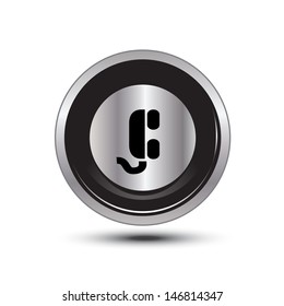 Phone single button for use