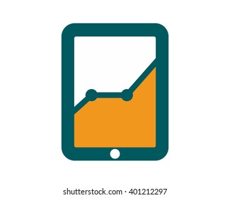 phone smart phone cellular technology tablet graph image icon