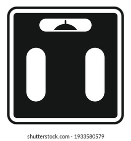 Icono de escalas inteligentes de teléfono. Ilustración simple del icono vector escalas inteligentes de teléfono para el diseño web aislado en fondo blanco