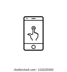 phone, smartphone, gadget icon vector template