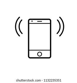 phone, smartphone, gadget icon vector template