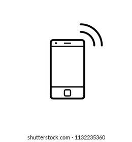 phone, smartphone, gadget icon vector template