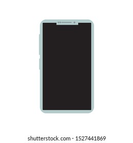 phone or smartphone vector design, icon or symbol web, app.