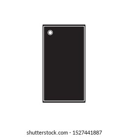 phone or smartphone vector design, icon or symbol web, app.