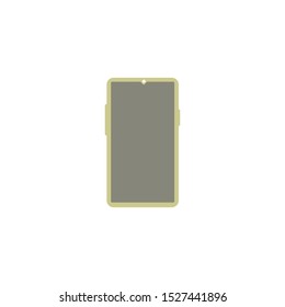 phone or smartphone vector design, icon or symbol web, app.
