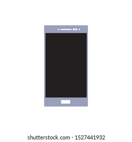 phone or smartphone vector design, icon or symbol web, app.
